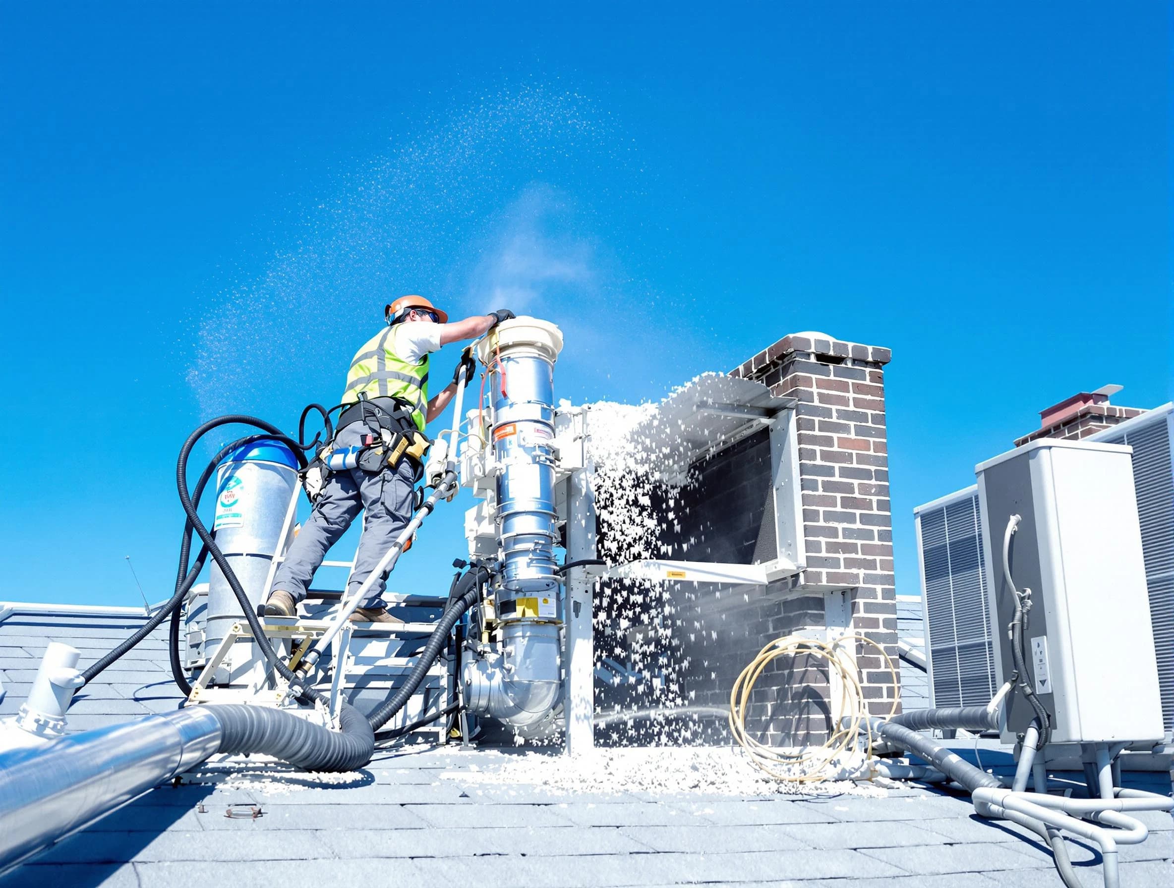Expert roof dryer vent cleaning by Superior Dryer Vent Cleaning in Superior